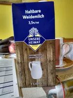 Zuckermenge drin Haltbare Weidenmilch