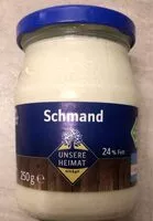 Zuckermenge drin Schmand