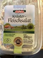 中的糖分和营养成分 Edeka gutfleisch