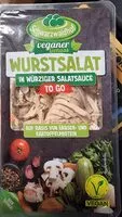 Zuckermenge drin Wurstsalat in würziger Salatsauce (vegan)