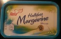 Jumlah gula yang masuk Halbfett Margarine