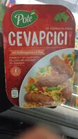İçindeki şeker miktarı Cevapcici, Mit Balkangemüse Und Reis
