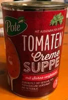 İçindeki şeker miktarı Tomaten Creme Suppe