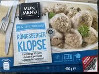 Cantidad de azúcar en Königsberger Klopse