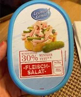 含糖量 Fleischsalat, Unter 15% Fett