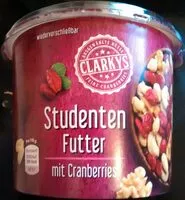 İçindeki şeker miktarı Studentenfutter mit Cranberries