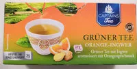 Zuckermenge drin Grüner Tee Orange-Ingwer
