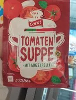 Amount of sugar in Tomatensuppe