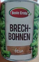 Grüne brechbohnen