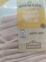 Cantidad de azúcar en Hähnchen Brustfilet Roulade