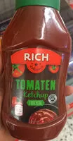 入っている砂糖の量 Tomaten Ketchup