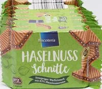 Cantidad de azúcar en Haselnuss Schnitte