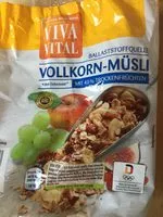 Jumlah gula yang masuk Vollkorn-Müsli