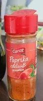 Amount of sugar in Paprika edelsüß gemelen
