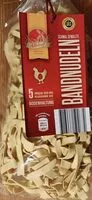 İçindeki şeker miktarı Bandnudeln