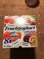 入っている砂糖の量 Joghurt