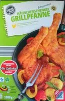 Cantidad de azúcar en Hähnchenschenkel Grillpfanne
