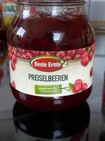 Количество сахара в Preiselbeeren