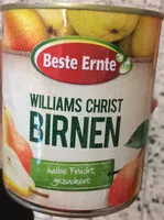 Sucre et nutriments contenus dans Obst konserve