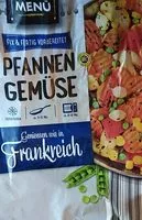 Cantidad de azúcar en Pfannengemüss