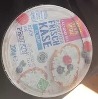 Jumlah gula yang masuk Körniger Frischkäse Natur