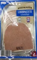 Cantidad de azúcar en leberpastete