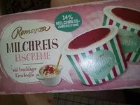 Cantidad de azúcar en Milchreis Eiscreme mit fruchtiger Kirschsoße