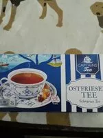 İçindeki şeker miktarı Ostfriese Tee Schwarzer Tee