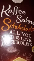 Zuckermenge drin Kaffee Sahne Schokolade