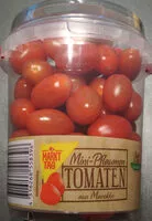 चीनी की मात्रा Mini-Pflaumen Tomaten