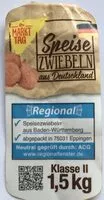 Zuckermenge drin Speisezwiebeln