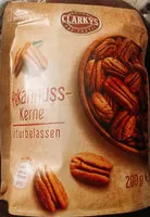 İçindeki şeker miktarı Pekanusskerne naturbelassen