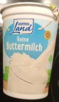 Jumlah gula yang masuk Reine Buttermilch