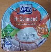 入っている砂糖の量 Schmand