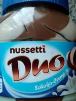 चीनी की मात्रा Duo Schoko-Creme