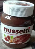 चीनी की मात्रा Nuss-Nougat-Creme