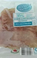 含糖量 Rohschinken