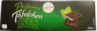 Zuckermenge drin Pfefferminz Täfelchen