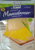 Jumlah gula yang masuk Maasdammer