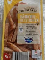 Zuckermenge drin Hähnchen-Filetstreifen