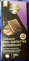 Zuckermenge drin Schweizer Edel-Zartbitterschokolade