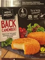 Cantidad de azúcar en Back Camembert