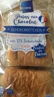 Suhkru kogus sees Pains au Chocolat - Schokobrötchen
