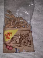 चीनी की मात्रा Erdnüsse ungeschält