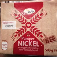 入っている砂糖の量 Pumpernickel