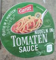 Amount of sugar in Nudeln in Tomatensauce