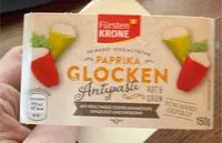 Zuckermenge drin Paprika Glocken