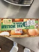 入っている砂糖の量 Eier