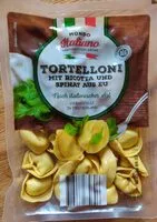चीनी की मात्रा Tortelloni mit Ricotta und Spinat aus EU