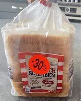 Zuckermenge drin Weizensandwich
